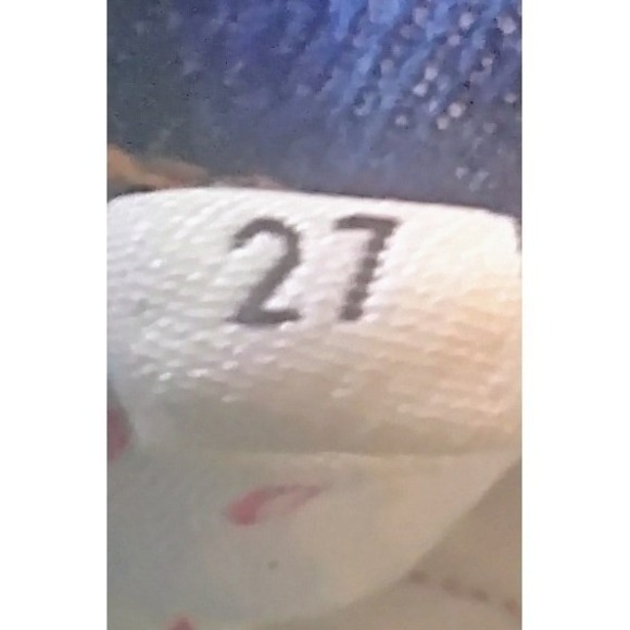 AO.LA by Alice + Olivia High Rise Straight Crop Jeans Size 27 Blue Raw Hem - Picture 7 of 9